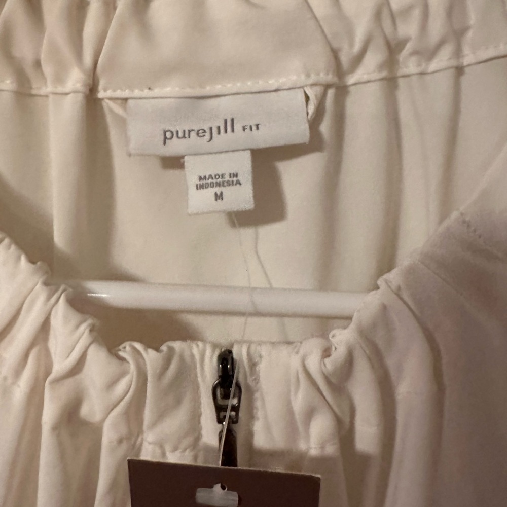 Pure Jill Fit White Top